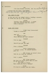 Moe Howard's 32pp. Script Dated October 1939 for The Three Stooges 1940 Film ''You Nazty Spy!'' -- With Numerous Annotations in Moe's Hand Throughout -- Very Good Condition